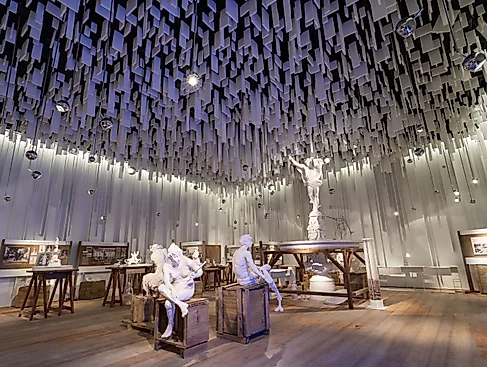 Ausstellung „FIRE“ in Hamburg: Kunst am Mahnmal St. Nikolai