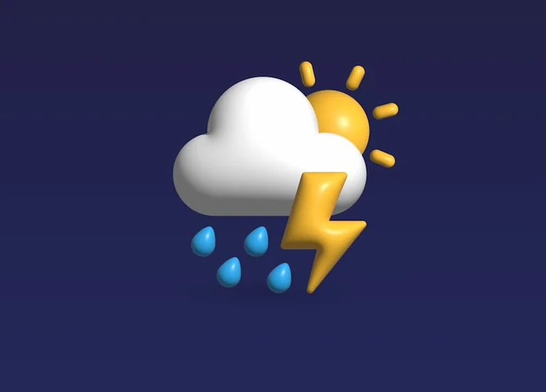 Wetterwarnungen am Samstag: Vor der Abfahrt Karten prüfen